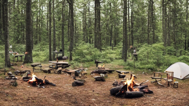 Sådan vælger du det bedste bålstativ til campingturen
